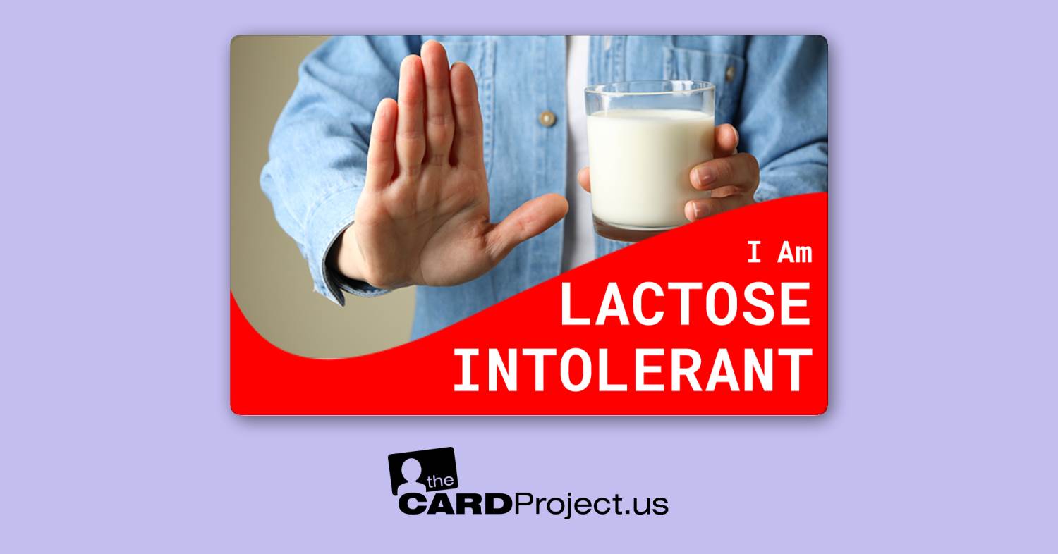 Lactose Intolerant